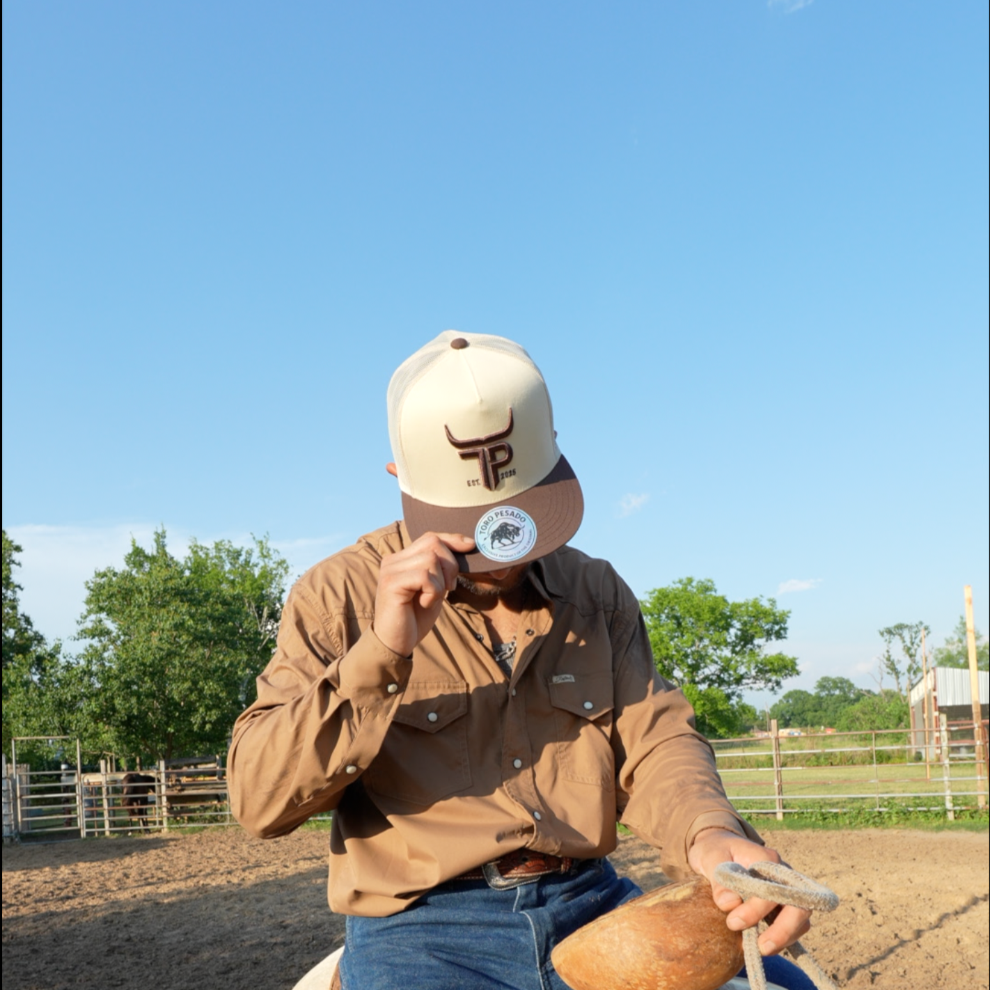 Toro Pesado Hat (Brown/Creme)